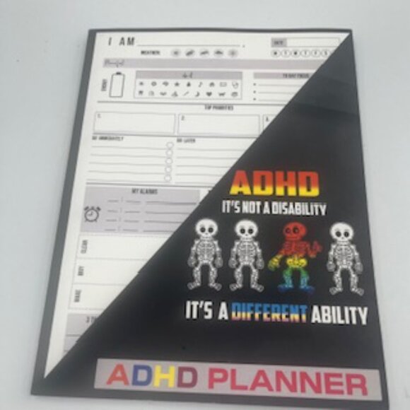 NEW ADHD Planner And Adulting To Do List Daily Weekly Scheduling Task appointmnt - Picture 2 of 8